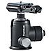 Testa a Sfera con Attacco Rapido Altezza Max 10.6 cm Nero 40244-EU - Foto miniatura 2