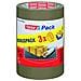Promo pack 3 nastri da imballo avana 66m: 50mm  - Foto miniatura 1