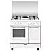 Cucina Elettrica AR856EX 5 Fuochi Forno Elettrico Classe A Dimensioni 80x50 Colore Bianco Serie Alpha - Foto miniatura 6