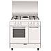 Cucina Elettrica AR856EX 5 Fuochi Forno Elettrico Classe A Dimensioni 80x50 Colore Bianco Serie Alpha - Foto miniatura 1