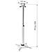 ICA-PM 104MW - Supporto a Soffitto per Proiettori Estensione 500-770 mm Bianco - Foto miniatura 3