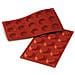 Stampo Tartellette 15 Cavita 4,5cm Classic Terracotta Silicone - Foto miniatura 3