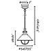 Faro 71139 - Nautica 1g Lampada A Sospensione Per Esterni Marrone Ossido - Foto miniatura 2