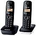 Telefono Senza Fili Panasonic Kx-tg1612sp1 Nero Bianco (2 Pcs)  - Foto miniatura 2