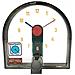 3084 Bordur NO-4RG420 Orologio da tavolo (16 x 16 cm) - Foto miniatura 3