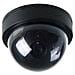 Telecamera Finta, Home Security Falso Camera Telecamera Di Sicurezza A Cupola Con Luce Led Lampeggiante - Foto miniatura 1