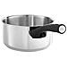 Expert Casseruola Acciaio Inox, Neroygrigio Pentola Con Coperchio 16 cm Nero E Grigio - Foto miniatura 2