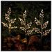 Set Di 3 Alberi Luminosi Con 75 Led - Foto miniatura 6