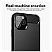 Custodia Compatibile Con Apple Iphone 11 Pro In Brushed Nero - Coperchio Protettivo In Silicone Tpu Flessibile In Look Acciaio Inossidabile-fibra Di Carbonio - Foto miniatura 3