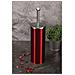 Berlinger Haus Burgundy Spazzola Wc Bagno Resistente Agli Spruzzi 40cm, Porta Spazzolone In Acciaio Inox  Rosso / Acciaio Inossidabile - Foto miniatura 2