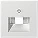 027003 Bianco Placca Per Interruttori E Coperchio Per Presa - Foto miniatura 1