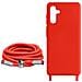 Cover Cordino Per Samsung Galaxy A54 5g Collana / Tracolla 80 Cm Rossa - Foto miniatura 5