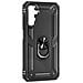 Cover Per Samsung Galaxy A14 4g E 5g Anello Magnetico Serie Armorgrip Rossa - Foto miniatura 1