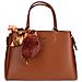 Borsa Con Pompon E Foulard - Paris - Marrone - Foto miniatura 1