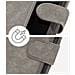 Custodia Per Iphone 15 Pro Max Copertina Portacarte Funzione Supporto Grigia - Foto miniatura 2