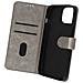 Custodia Per Iphone 15 Pro Max Copertina Portacarte Funzione Supporto Grigia - Foto miniatura 5