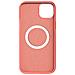 Cover Magsafe Per Iphone 15 Plus Silicone Soft-touch Mag Cover Corallo - Foto miniatura 2