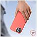 Cover Magsafe Per Iphone 15 Plus Silicone Soft-touch Mag Cover Corallo - Foto miniatura 4