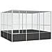 Gabbia Uccelli Antracite 302,5x324,5x211,5 Cm Acciaio Zincato - Foto miniatura 1