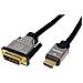 11.04.5876 Cavo E Adattatore Video 1,5 M Hdmi Tipo A (standard) Dvi-d Nero, Argento - Foto miniatura 3