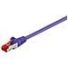 Goobay 92461 Cavo Di Rete Viola 0,15 M Cat6 S /ftp (s-stp) - Foto miniatura 1