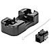 Frutto Keystone Slim Cat. 6 Per Cavo Rigido Con Supporto Punch-down 25 Pz Nero - Foto miniatura 3