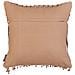 Set Di 2 Cuscini Bamian Cotone 45 X 45 Cm Marrone Chiaro Trama Geometrica - Foto miniatura 3