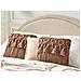 Set Di 2 Cuscini Bamian Cotone 45 X 45 Cm Marrone Chiaro Trama Geometrica - Foto miniatura 1