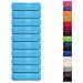 Asciugamani Ospiti 10 Pz Turchesi 30x50 Cm 360 G /m 100% Cotone - Foto miniatura 2