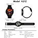 Smartwatch In Oro Rosa Con Monitoraggio Avanzato Di Salute E Fitness Black - Foto miniatura 3