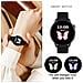 Smartwatch In Oro Rosa Con Monitoraggio Avanzato Di Salute E Fitness Black - Foto miniatura 5