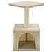 Lusso Casadino -  Albero Per Gatti Con Tiragraffi In Sisal 55 Cm Beige - Foto miniatura 2