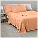 Completo Lenzuola In Flanella Colore Rosa Misura Singolo - Foto miniatura 3