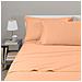 Completo Lenzuola In Flanella Colore Rosa Misura Singolo - Foto miniatura 1