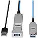 43345 cavo USB USB 3.2 Gen 1 (3.1 Gen 1) 30 m USB A 2 x USB A Blu, Argento - Foto miniatura 3