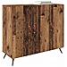 Credenza Marrone 90 x 34 x 80 cm Legno multistrato - Foto miniatura 3