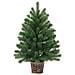 Albero di Natale artificiale con 150 LED Verde 95 cm PE e PVC - Foto miniatura 4