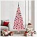 Albero di Natale con 300 LED con supporto Rosa 180 cm PVC - Foto miniatura 2