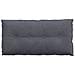 Cuscino per Schiena Grigio scuro 100 x 50 cm Tessuto in Cords - Foto miniatura 6