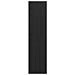 Guardaroba Rovere Nero 100 x 50 x 200 cm Legno multistrato - Foto miniatura 6