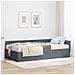 Struttura Letto Angolare con Materasso 2 pcs Grigio Velluto - Foto miniatura 2