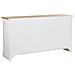 Credenza In Legno Bianco Con 4 Cassetti E 4 Ante, 150x40x80,5h Cm - Foto miniatura 5