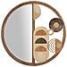 Specchio Con Cornice Vkh483-multicolore-mdf-80x3x80 Cm - Foto miniatura 1