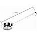 60562 - Mestolo per salsa per pizza, mestolo da cucina, mestolo in acciaio inox - Foto miniatura 3