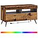 Mobile TV LED Legno antico Legno ingegnerizzato - Foto miniatura 3