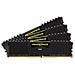 Memoria Dimm Vengeance LPX 32 GB (4 x 8GB) DDR4 2666 Mhz CL16 Dissipatore Nero - Foto miniatura 1