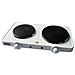 Fornello elettrico con 2 piastre in ghisa potenza 2500W - Foto miniatura 1