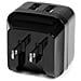 Caricabatterie da Muro a doppia porta x2 USB ad alta potenza (17W / 3.4 Amp) Alimentatore USB da viaggio (Internazionale)  - Foto miniatura 4