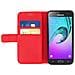 Custodia Portafoglio Stand Case Per Samsung Galaxy J3 - Rossa - Foto miniatura 3