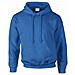 Felpa Con Cappuccio Uomo (xxl) (blu Reale)  - Foto miniatura 1